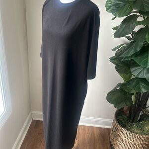 Primark Elegant Black Long Sleeve Dress